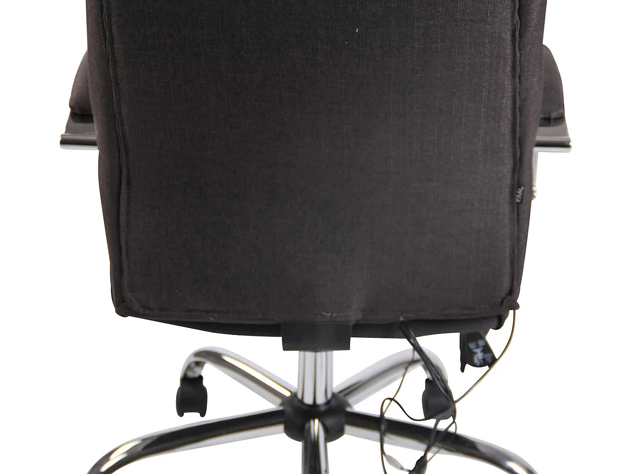 Chaise de bureau - Tissu - Gris foncé - Portland