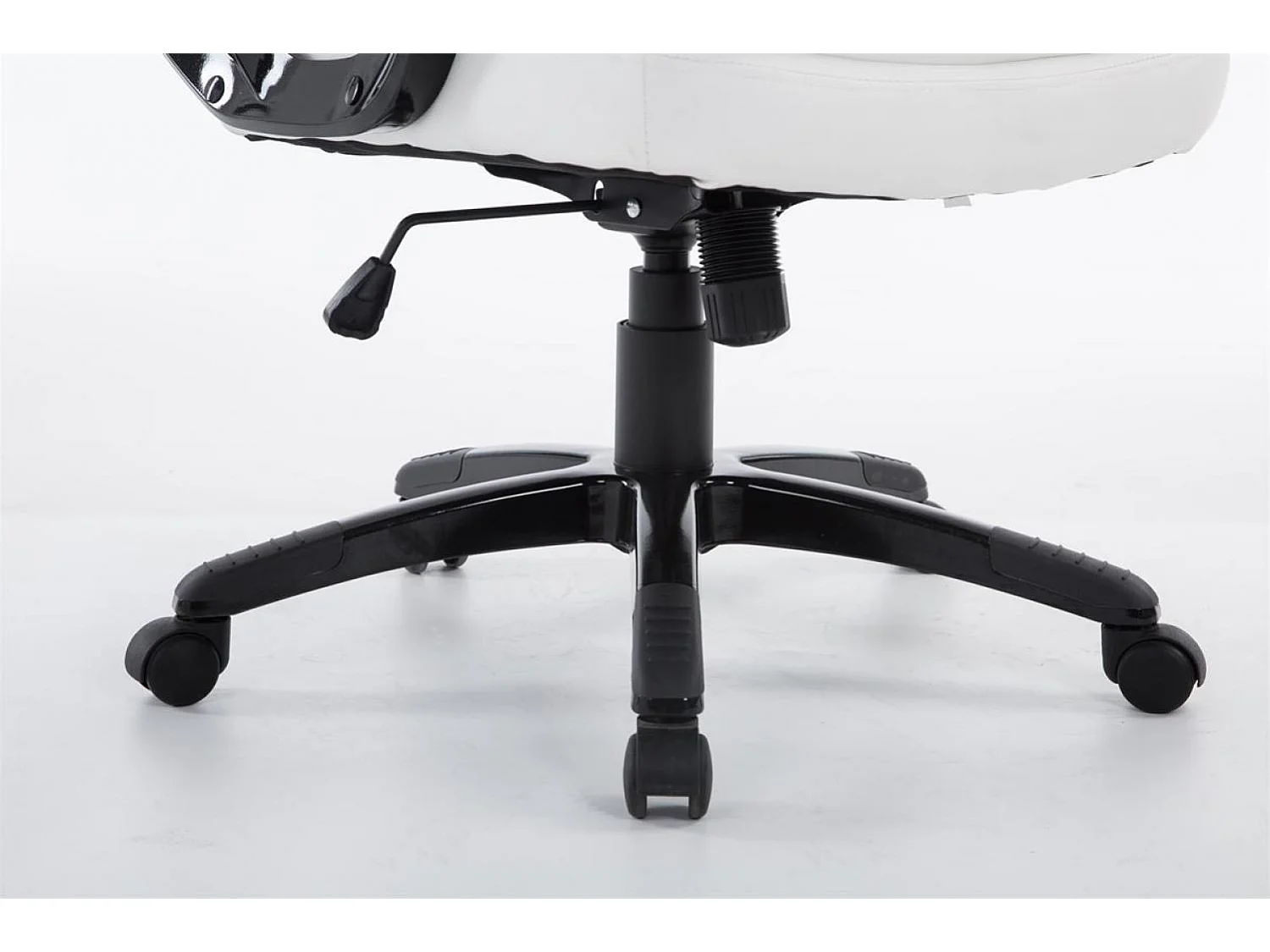 Chaise de bureau - Similicuir & Plastique - Blanc - XL Platon
