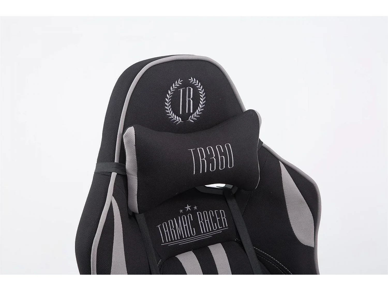 Bürosessel - Stoff & Metall in Chromoptik - schwarz/grau - Limit