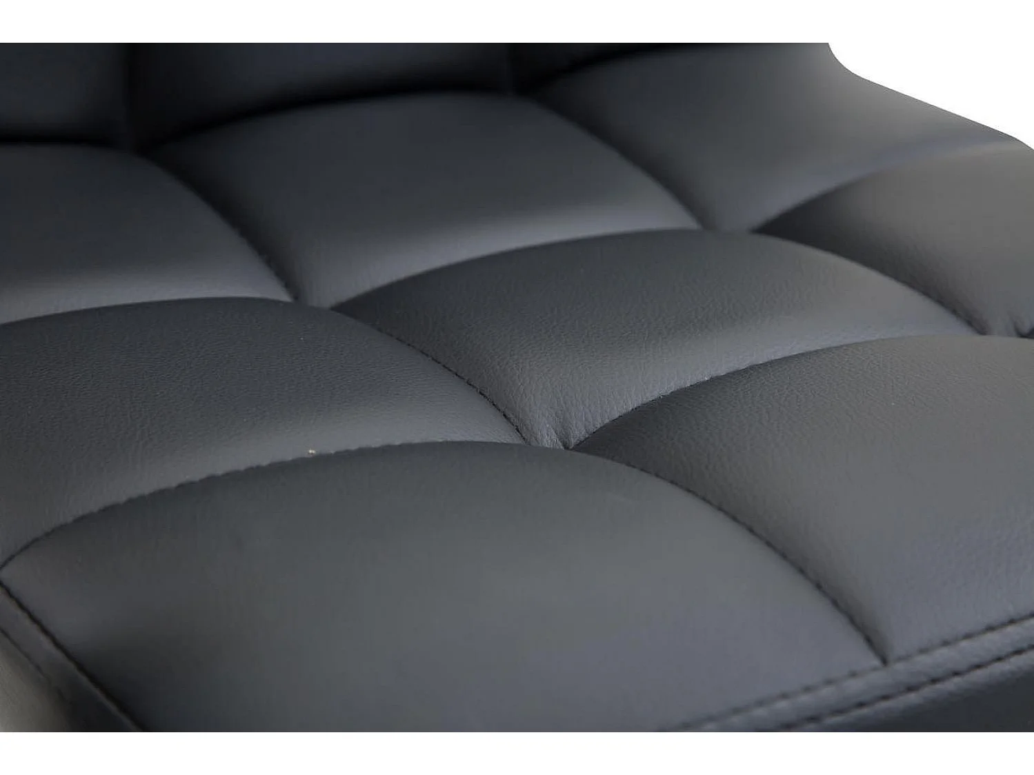 Chaise de bureau - Similicuir - Noir - Lucy V2