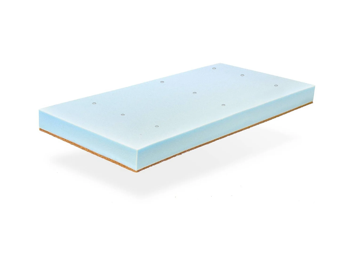 Matelas bebe 67X137 ORGANIC BABY STAR épaisseur 11 CM ,Noyau perforé