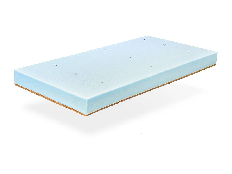 Matelas bebe 57X117 ORGANIC BABY STAR épaisseur 11 CM ,Noyau perforé