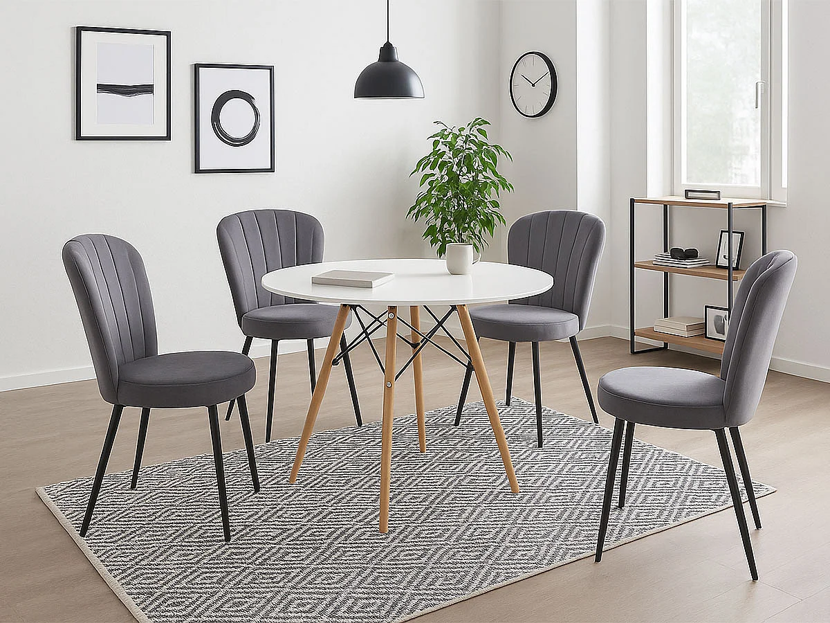 Mesa de apoio Geneve (branco)