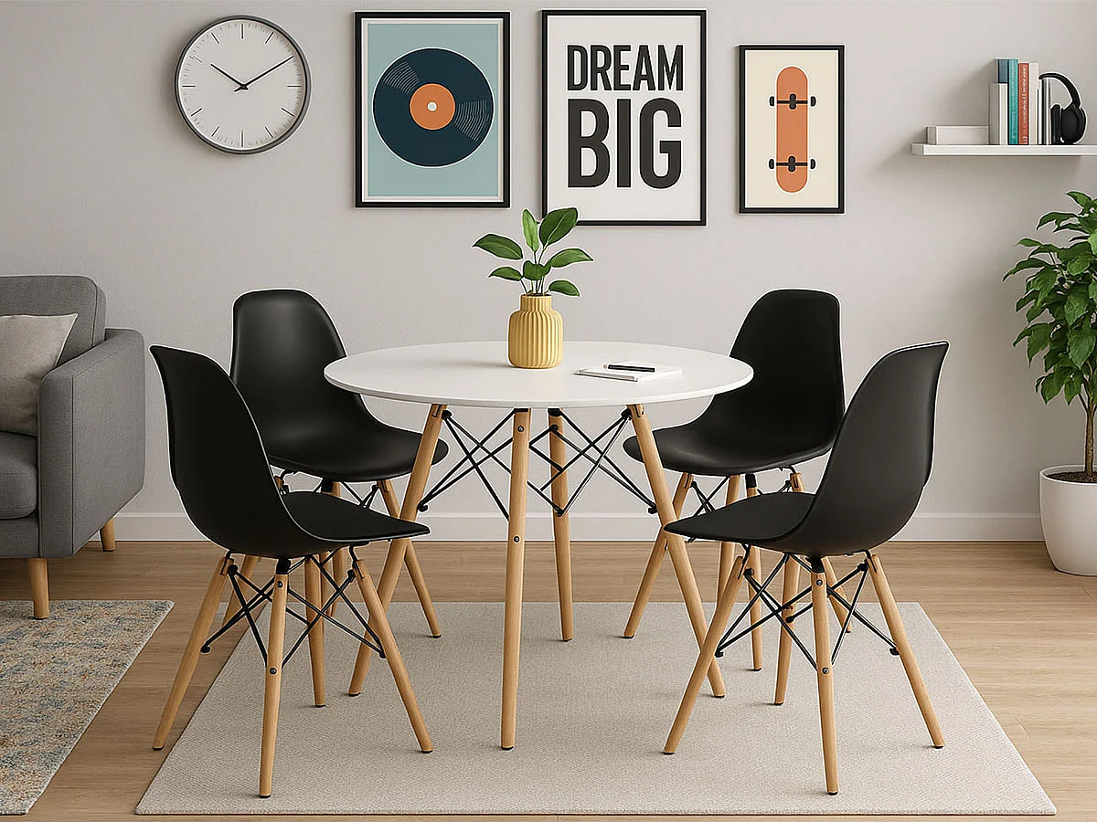 Mesa de apoio Geneve (branco)