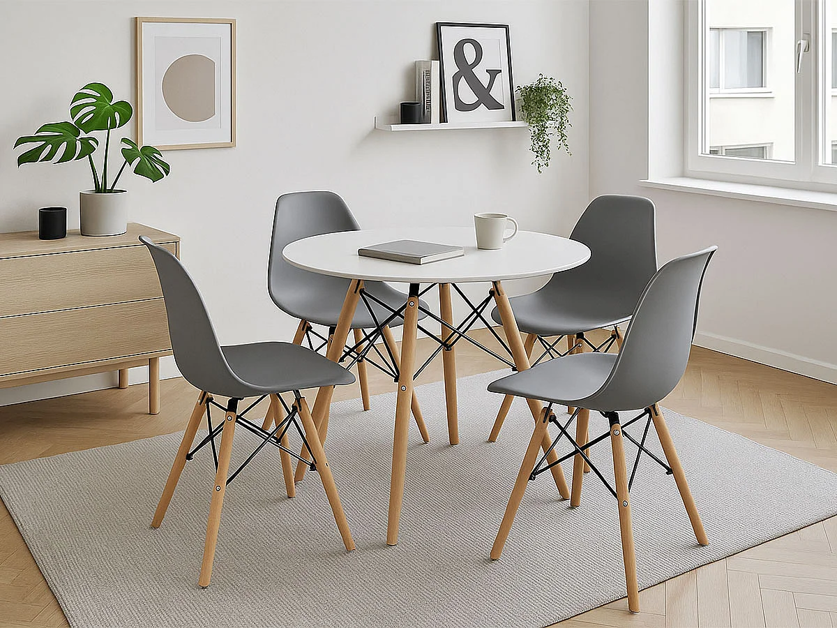 Mesa de apoio Geneve (branco)