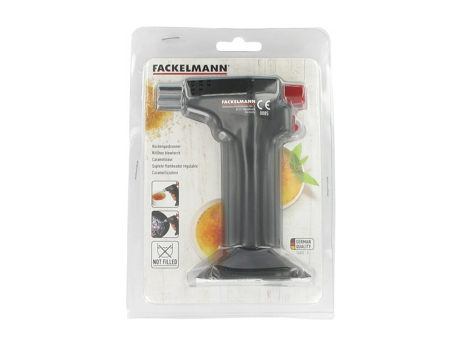 Chalumeau de cuisine Fackelmann
