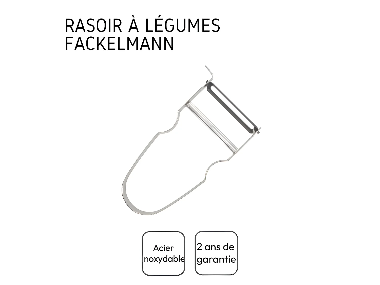 Rasoir à légumes 11 cm Castor Fackelmann
