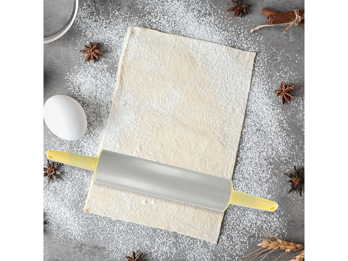 Rouleau à pâtisserie en métal antiadhésif 36 cm Zenker