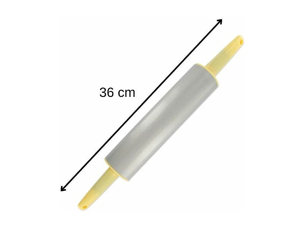 Rouleau à pâtisserie en métal antiadhésif 36 cm Zenker