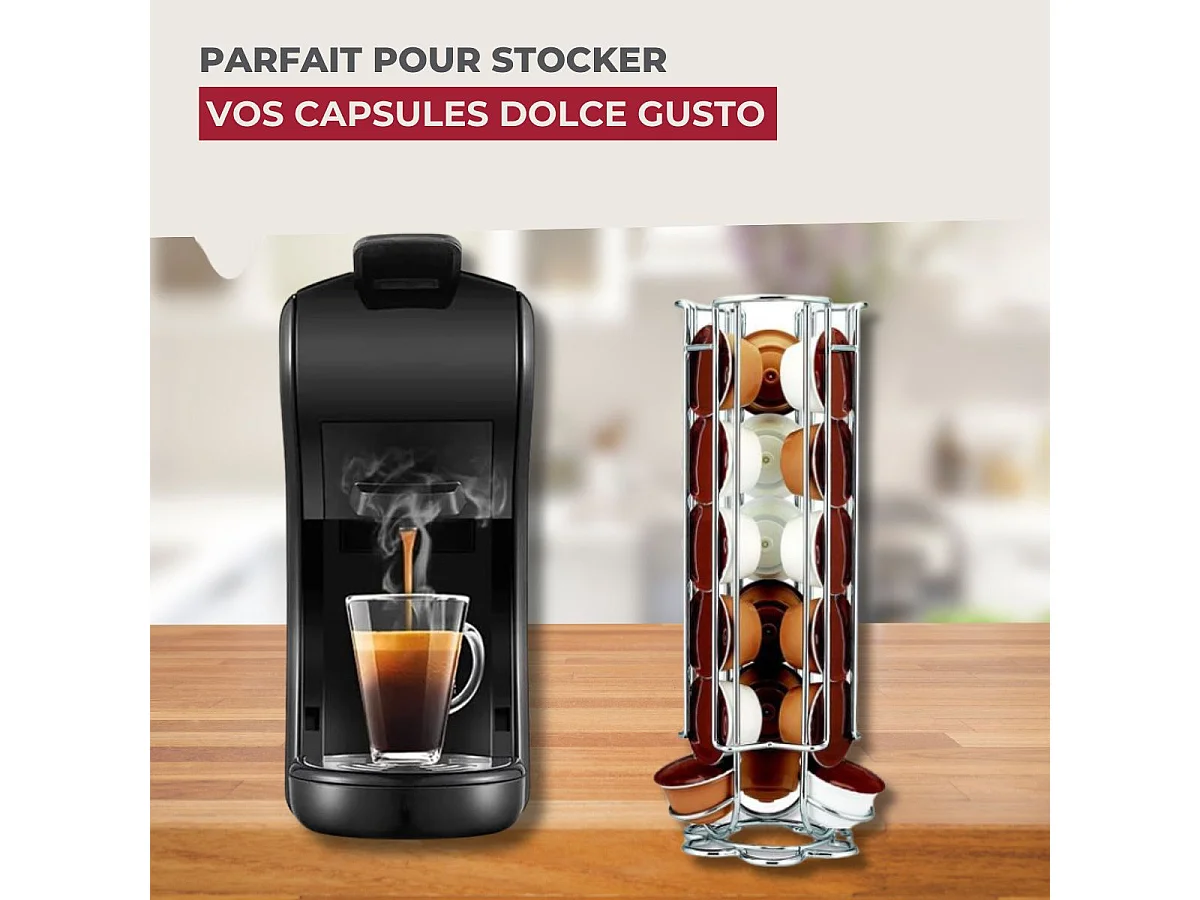 Porte capsules Dolce Gusto® Fackelmann