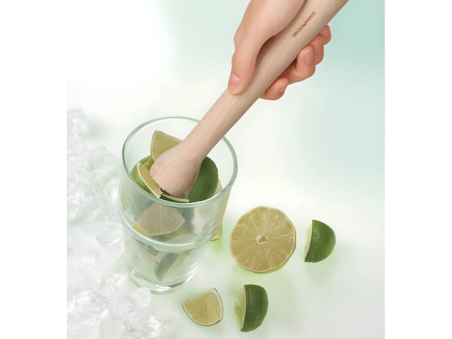 Pilon en bois pour cocktails en Bois Fackelmann