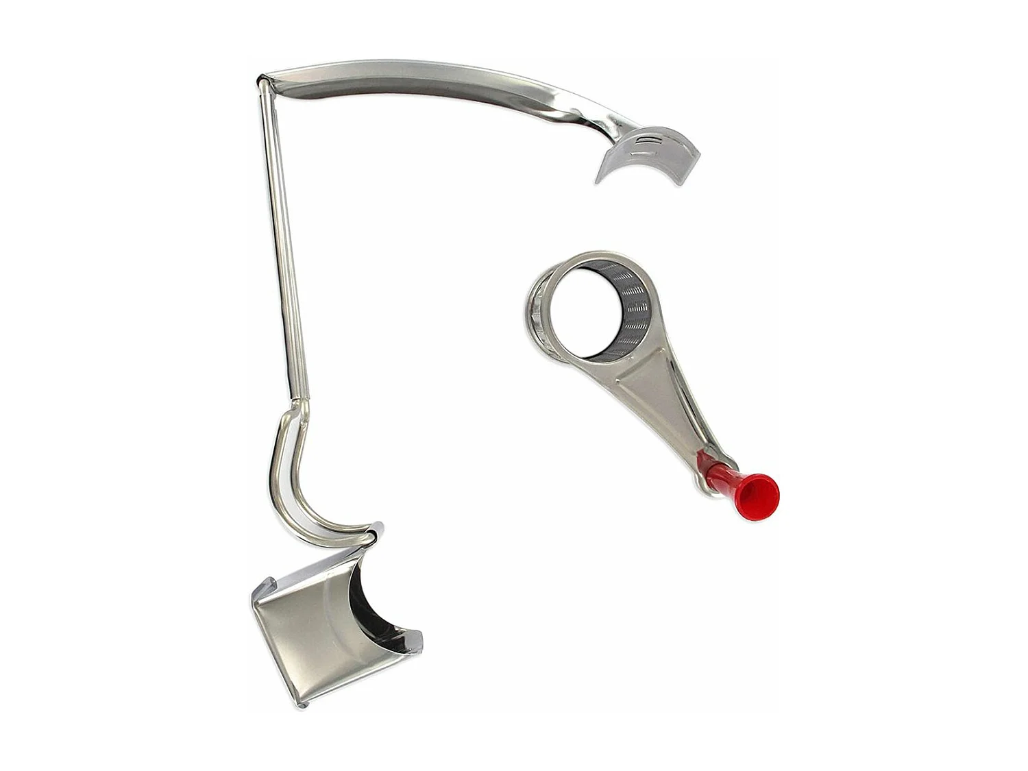 Moulin à fromage chromé Fackelmann Handmade Tradition