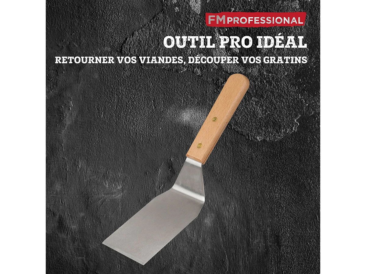 Spatule à plancha 27,5 cm FM Professional