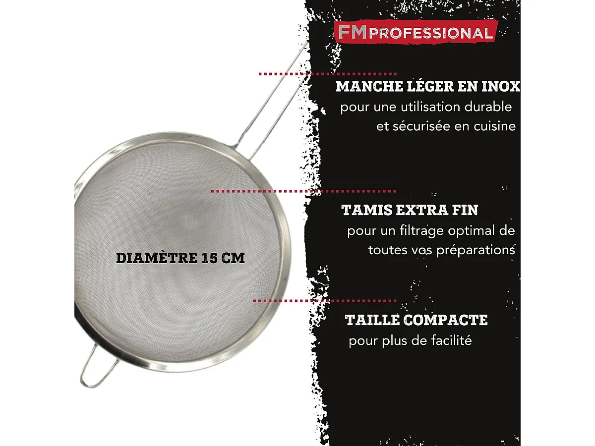 Passoire inox 15 cm FM Professional