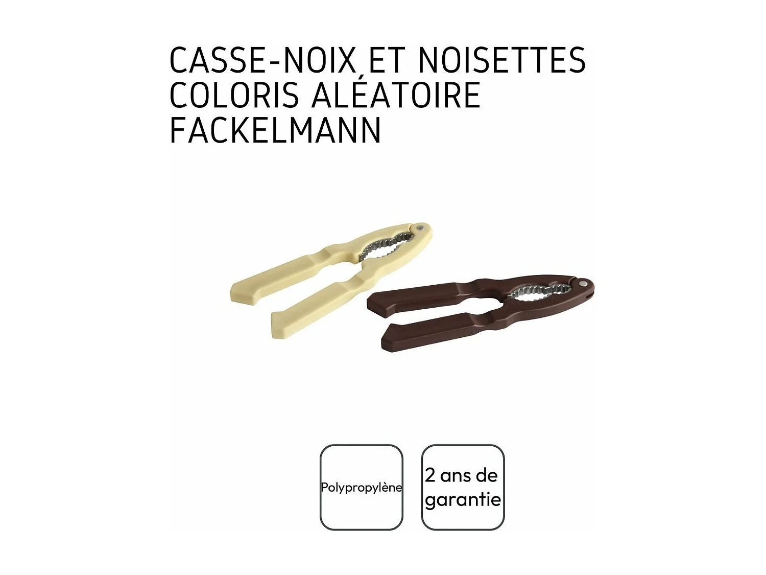 Casse-noix et crustacés Fackelmann Basic