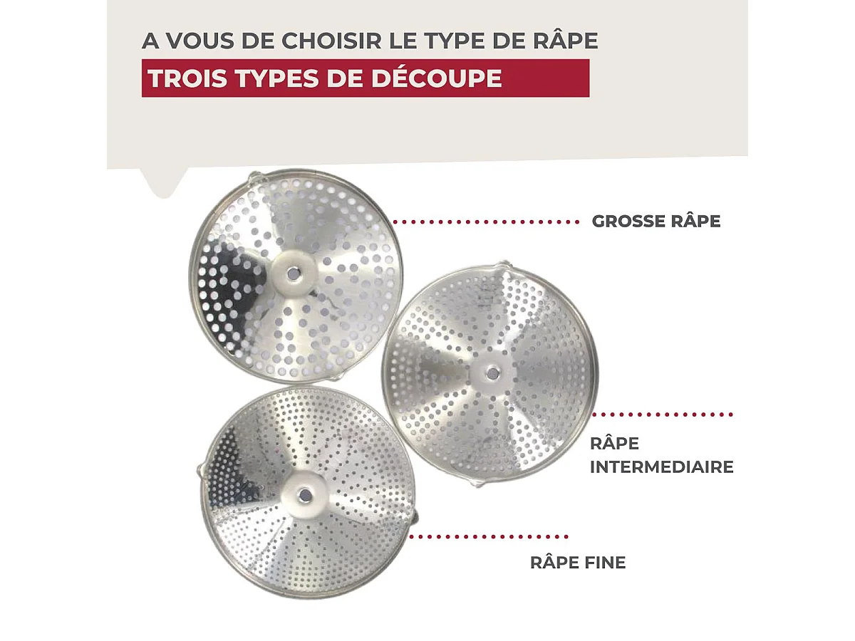 Moulin à légumes inox 24 cm Fackelmann Handmade Tradition