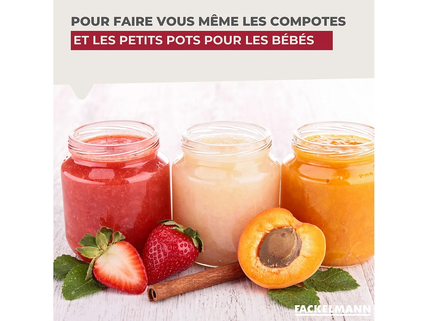 Moulin à légumes inox 24 cm Fackelmann Handmade Tradition