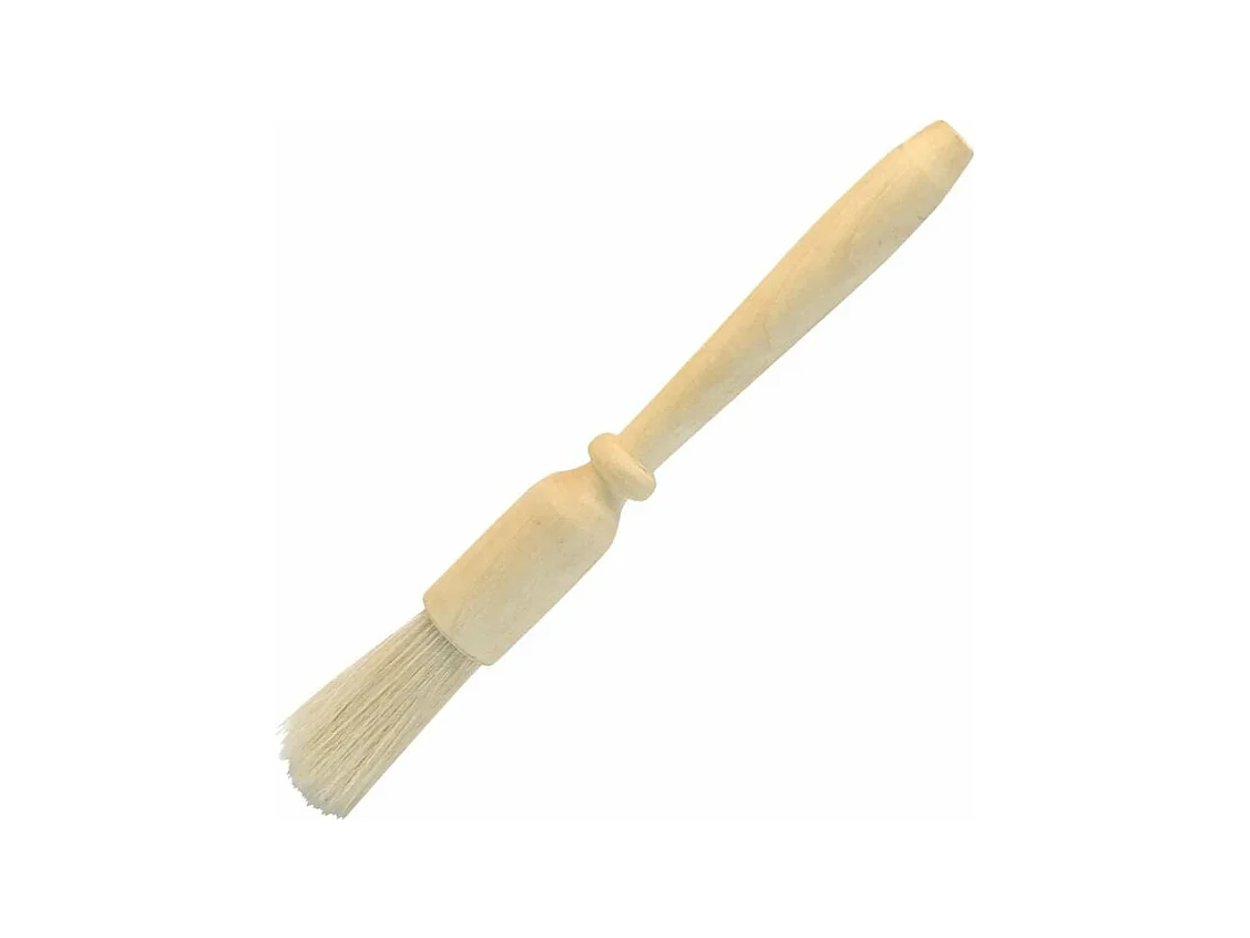 Pinceau de cuisine et de pâtisserie 18 cm en poils de porc Fackelmann Wood Edition