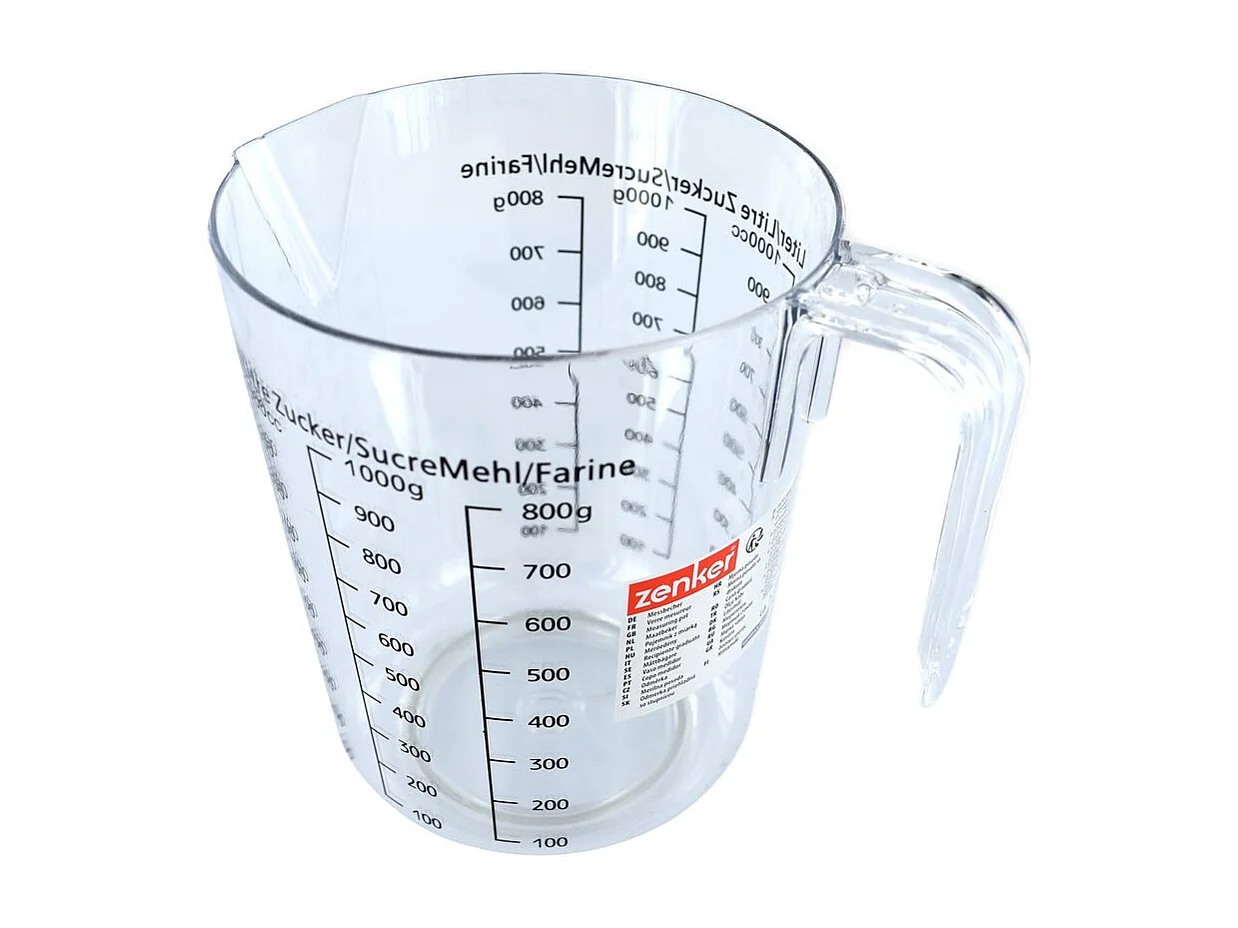 Verre doseur 1 litre Zenker Smart Pastry