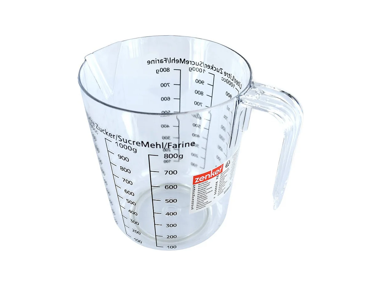 Verre doseur 1 litre Zenker Smart Pastry