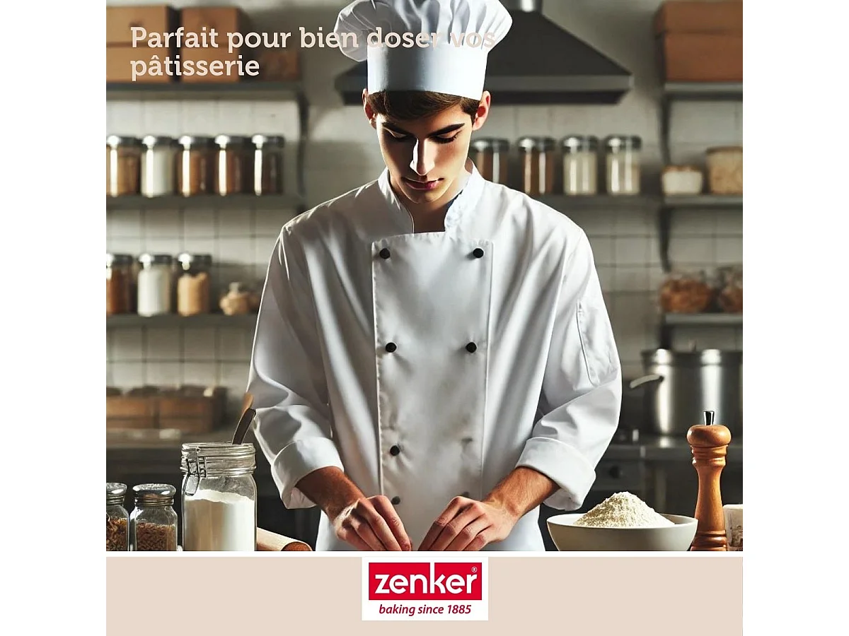 Verre doseur 1 litre Zenker Smart Pastry