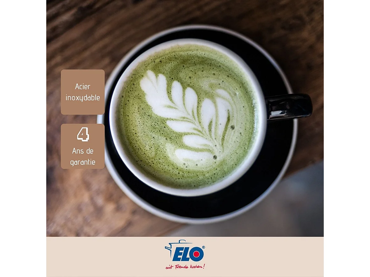 Pot à lait en inox 1,6 litres Elo Citrin