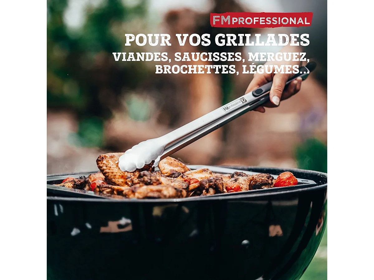 Pince à barbecue professionnelle 45 cm FM Professional