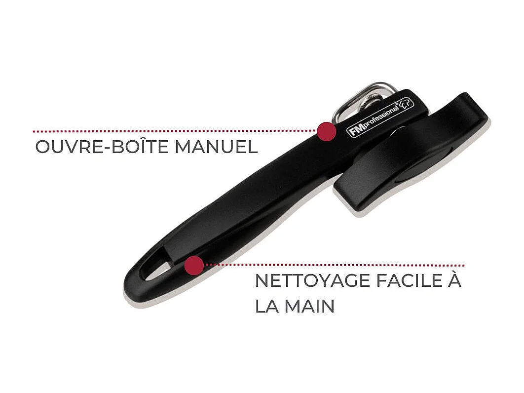 Ouvre-boîte manuel 19 cm FM Professional Divers