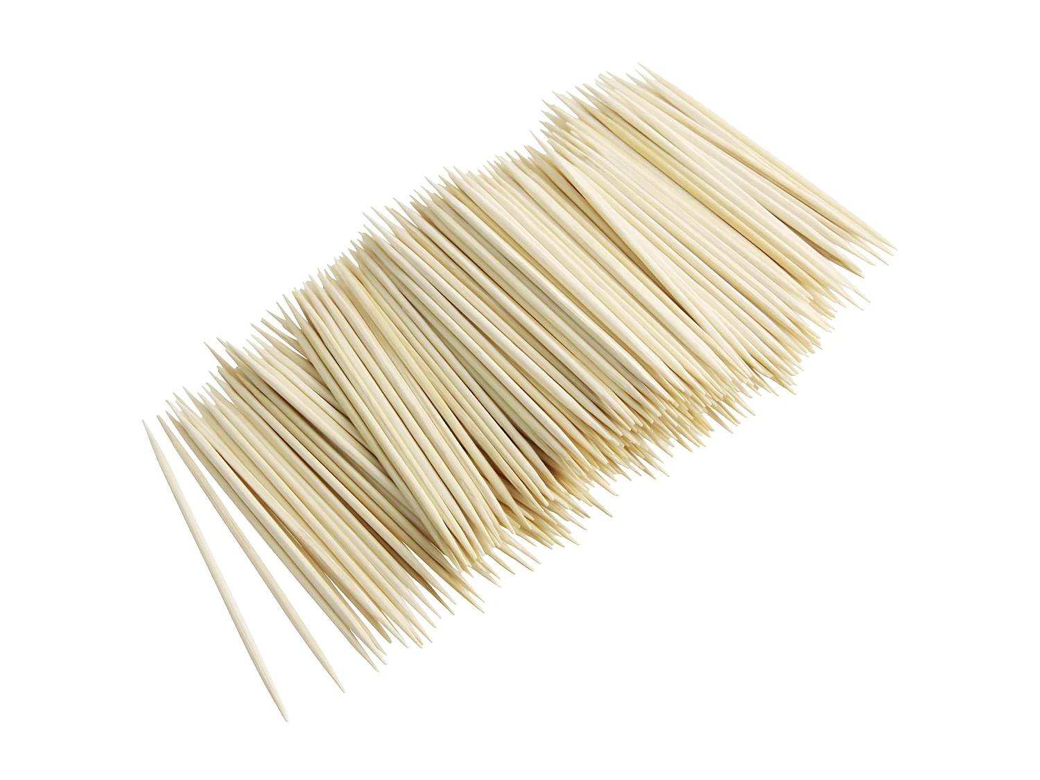 Lot de 300 cure-dents en bois Fackelmann Wood Edition