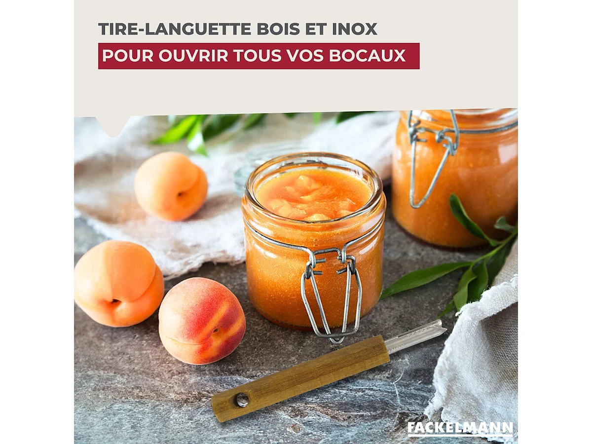 Tire languette, ouvre bocaux Fackelmann