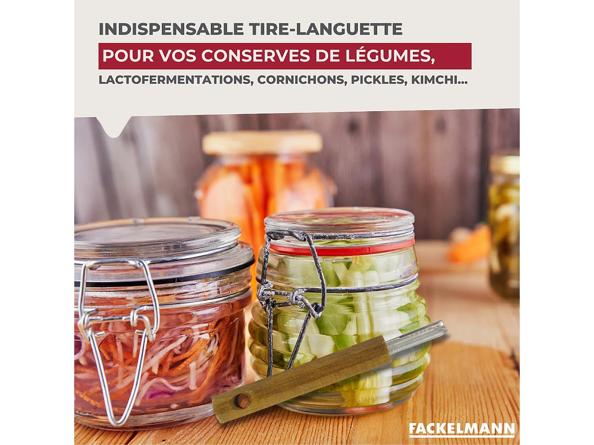 Tire languette, ouvre bocaux Fackelmann