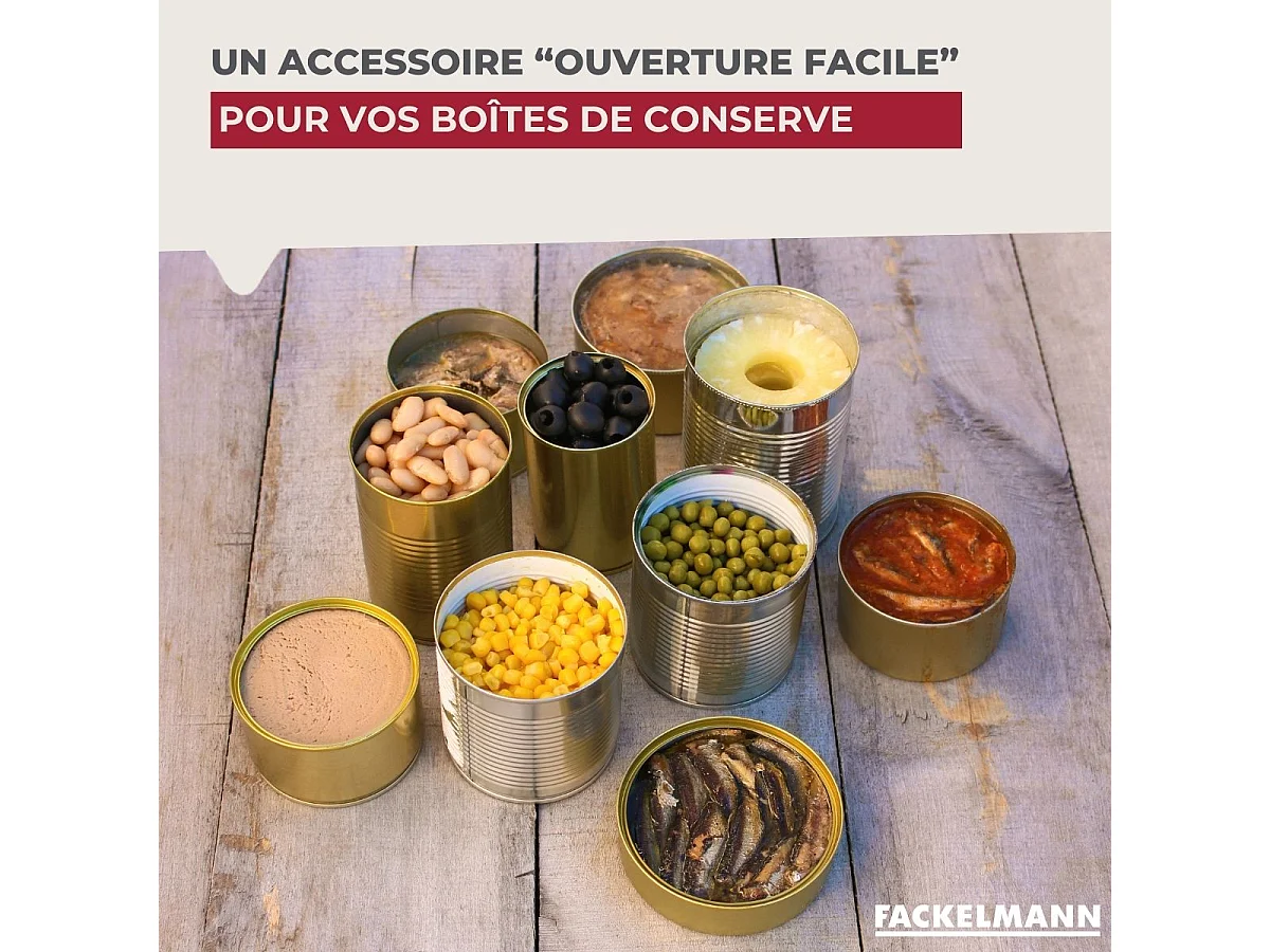 Ouvre bouteille 4 en 1 Fackelmann