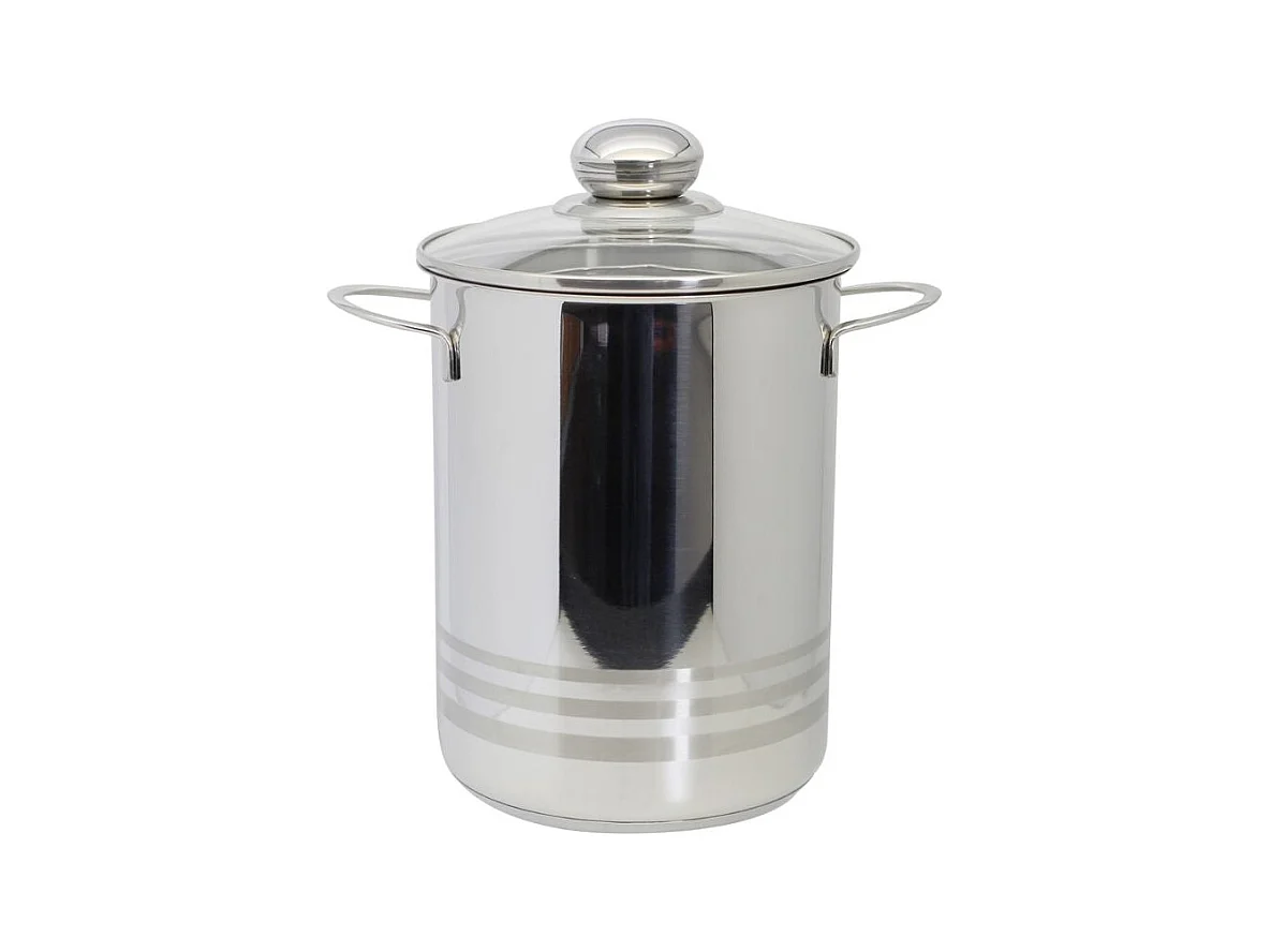 Cuiseur à asperges inox avec couvercle 4 litres Elo Brillant