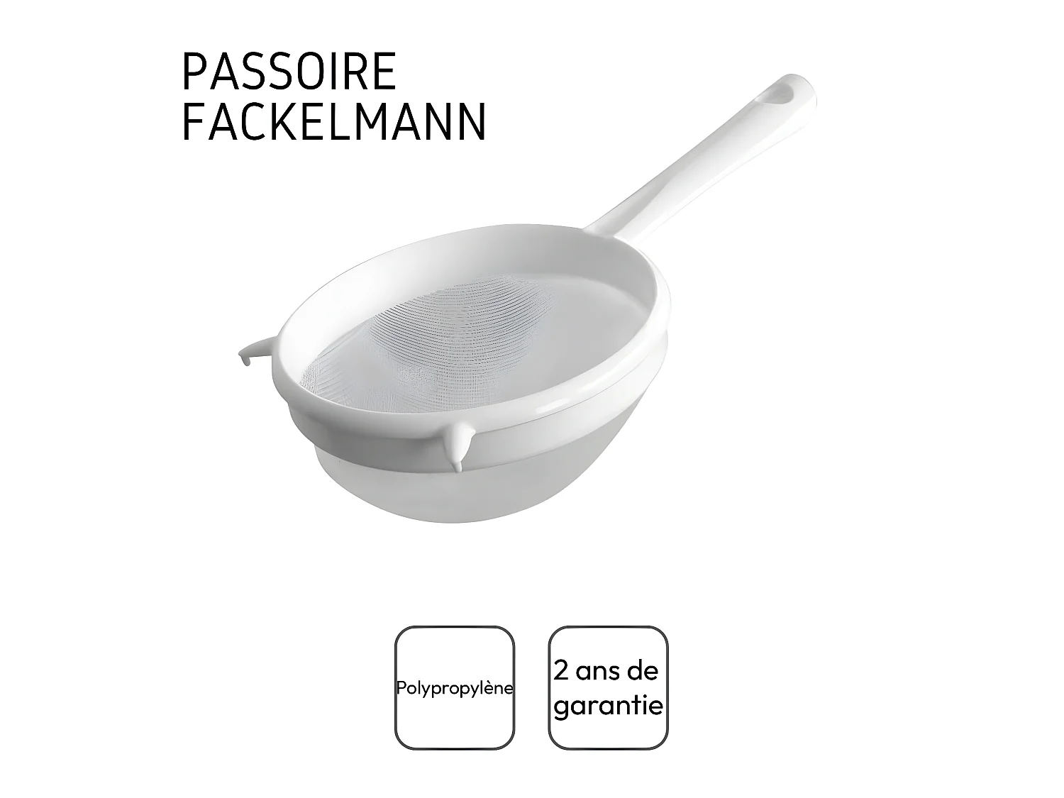 Passoire en plastique 17 cm de diamètre Fackelmann Arcadalina