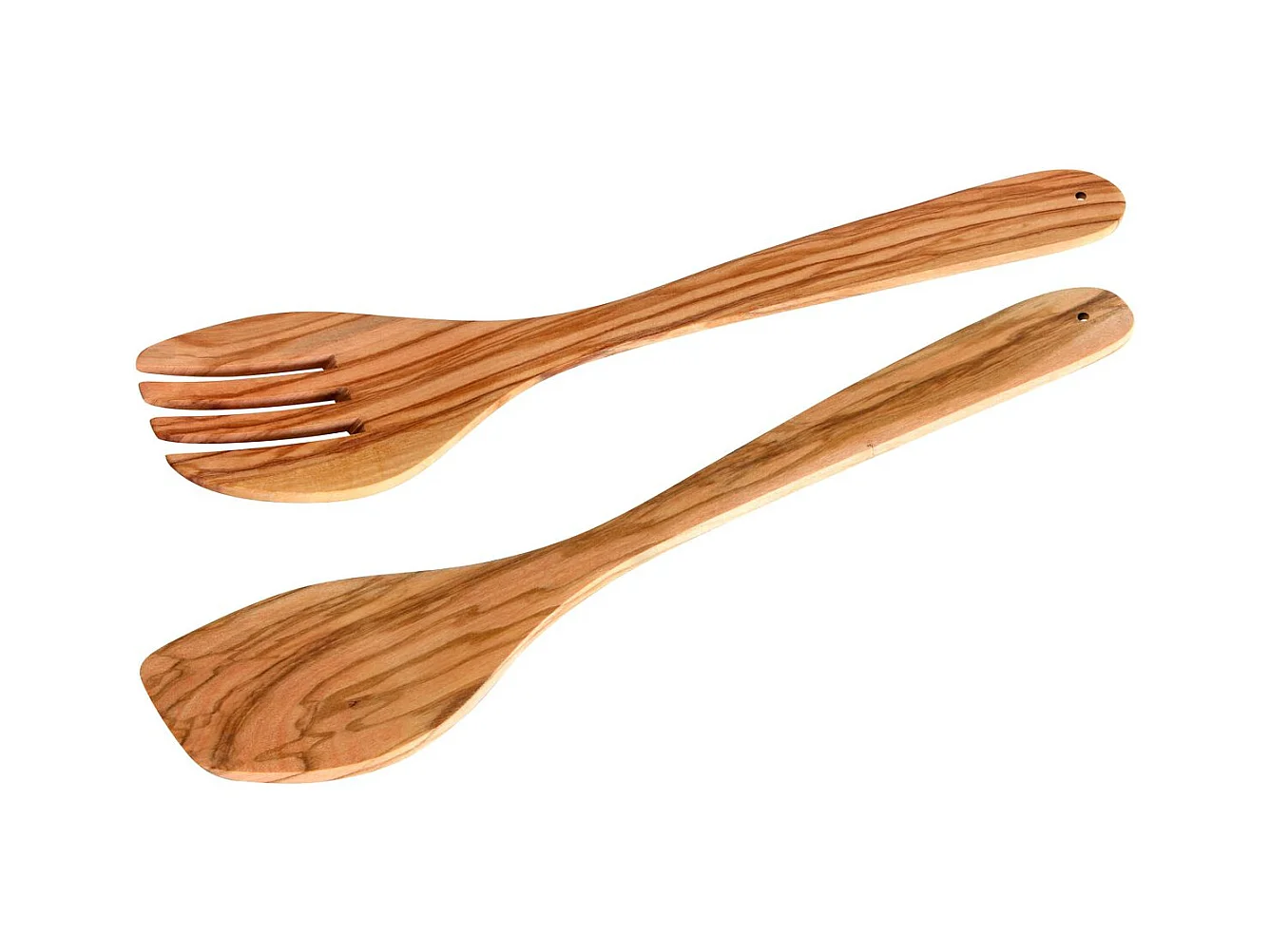 Couverts à salade Fackelmann Édition Bois d'olivier