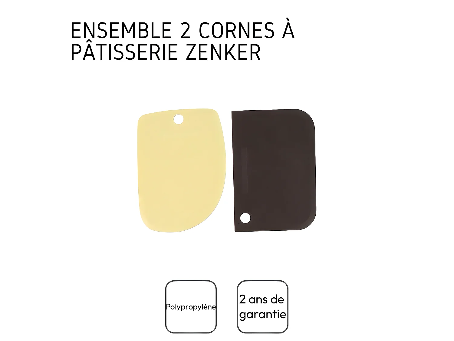 Lot de 2 cornes de pâtisserie Zenker Smart Pastry
