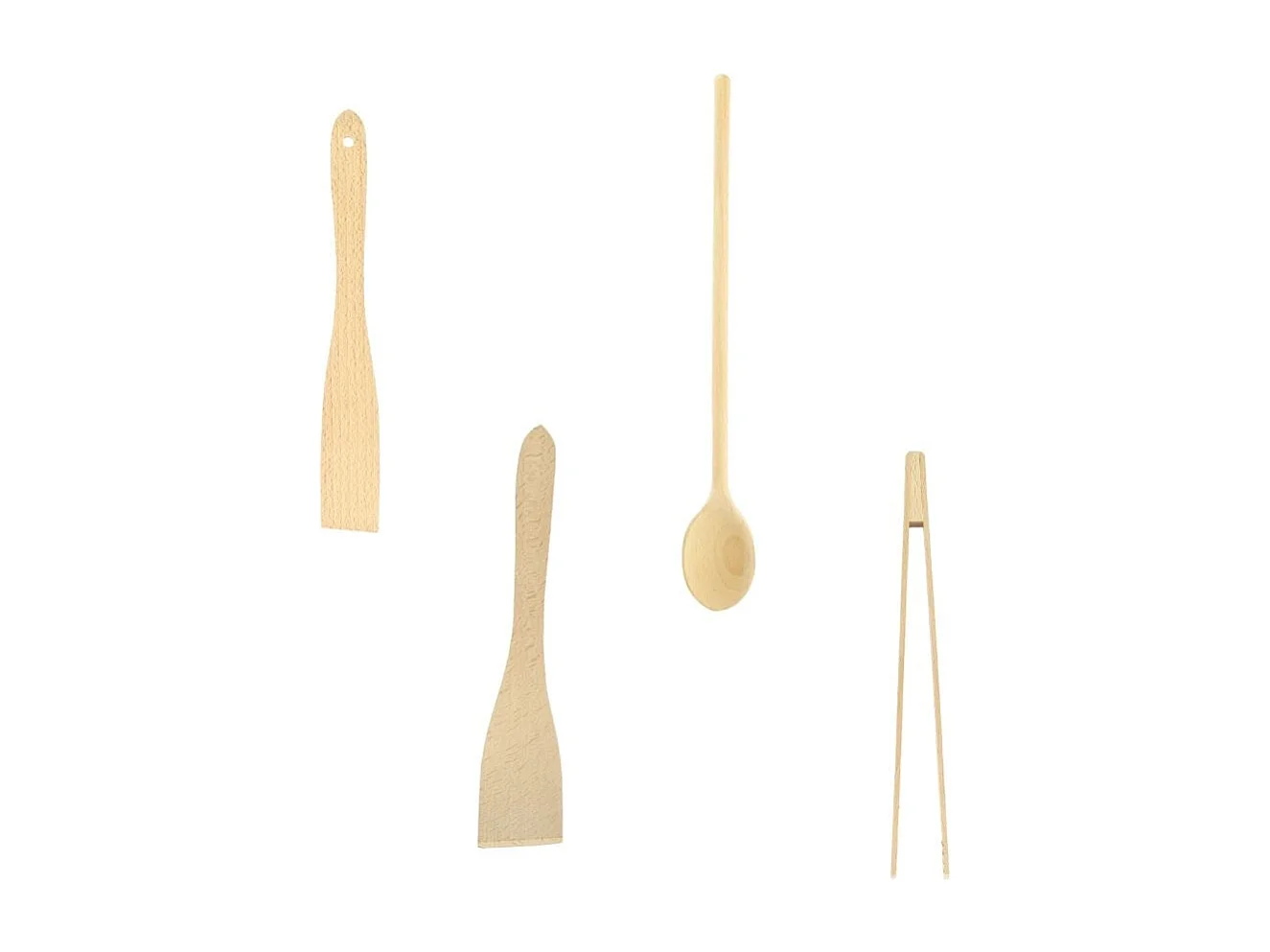 Ensemble de 4 ustensiles de cuisine Fackelmann Boisselerie