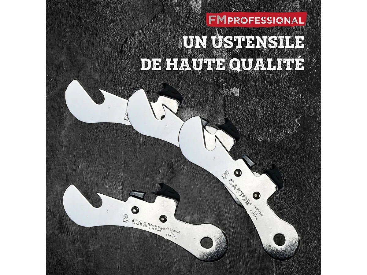 Lot de 4 ouvre-boites FM Professional