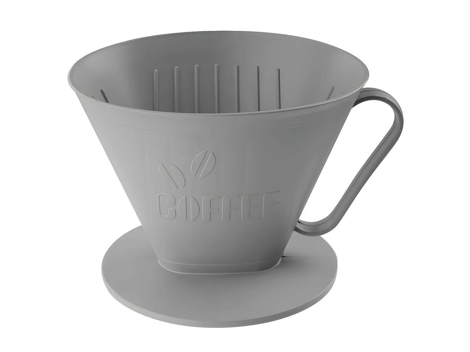 Porte filtre à café taille 4 Fackelmann Nature