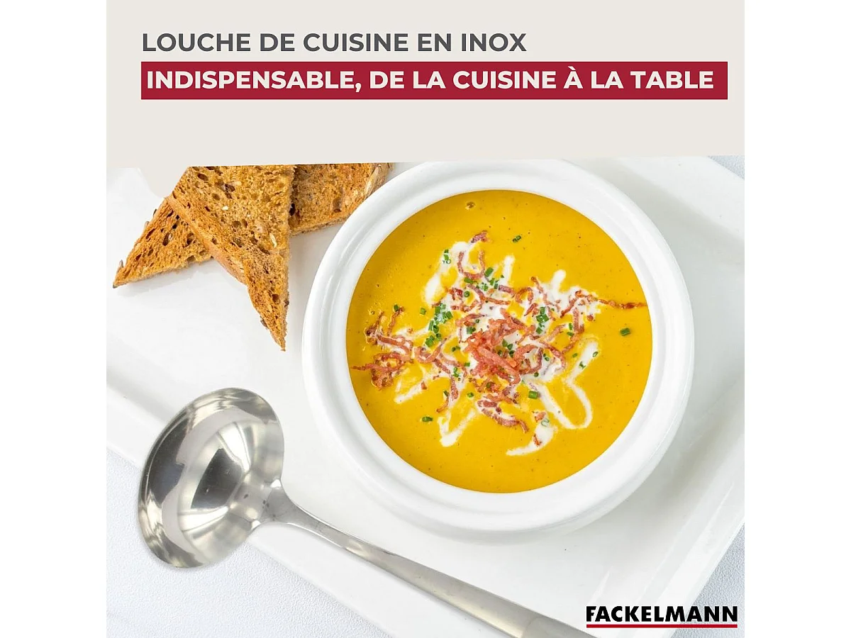 Louche de cuisine inox 28 cm Fackelmann Oxford