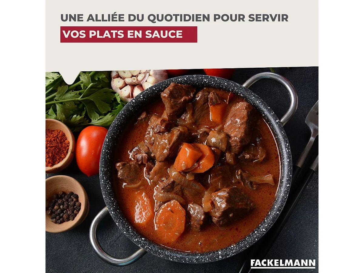 Louche de cuisine inox 28 cm Fackelmann Oxford