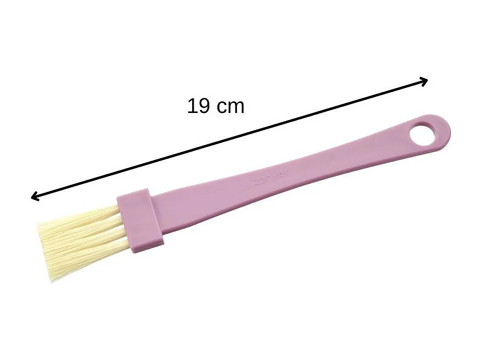 Pinceau de cuisine et de pâtisserie 19 cm en poils synthétiques Zenker Sweet Sensation