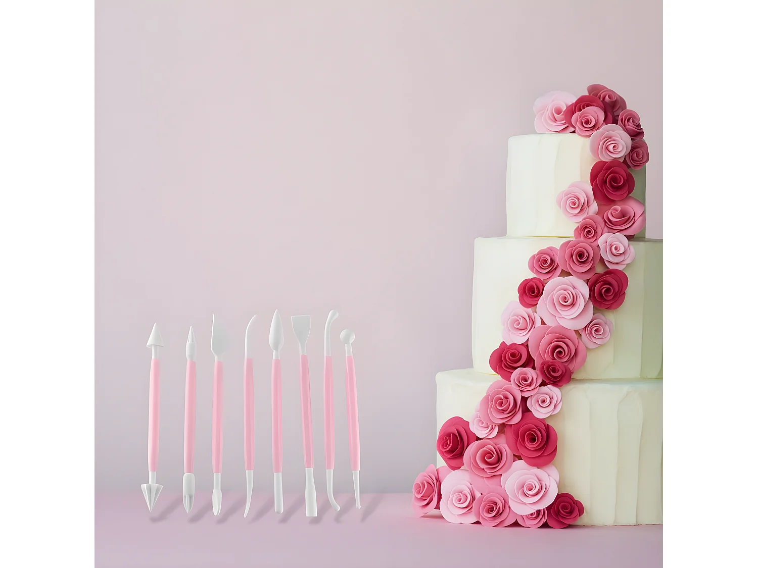 Set de 8 outils pour modeler la pâte à sucre Zenker Candy