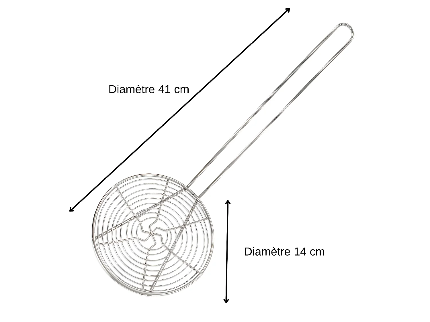 Araignée étamée diamètre 14 cm Fackelmann