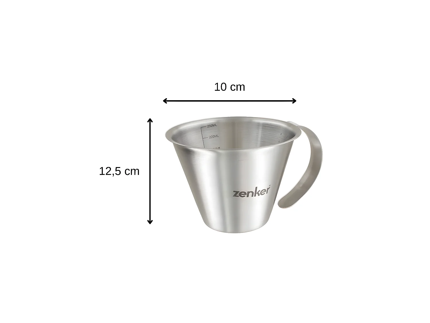 Verre doseur 250 ml Zenker Smart Pastry