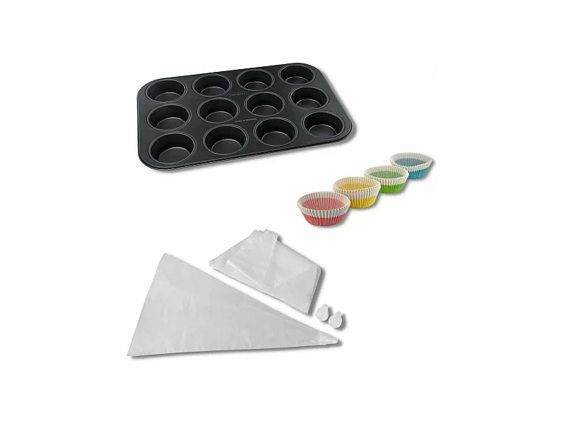 Ensemble 3 pièces spécial muffins Zenker