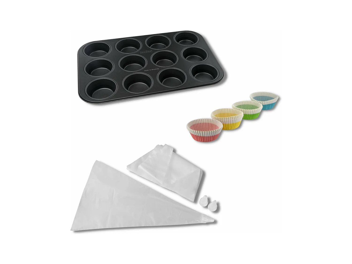 Ensemble 3 pièces spécial muffins Zenker