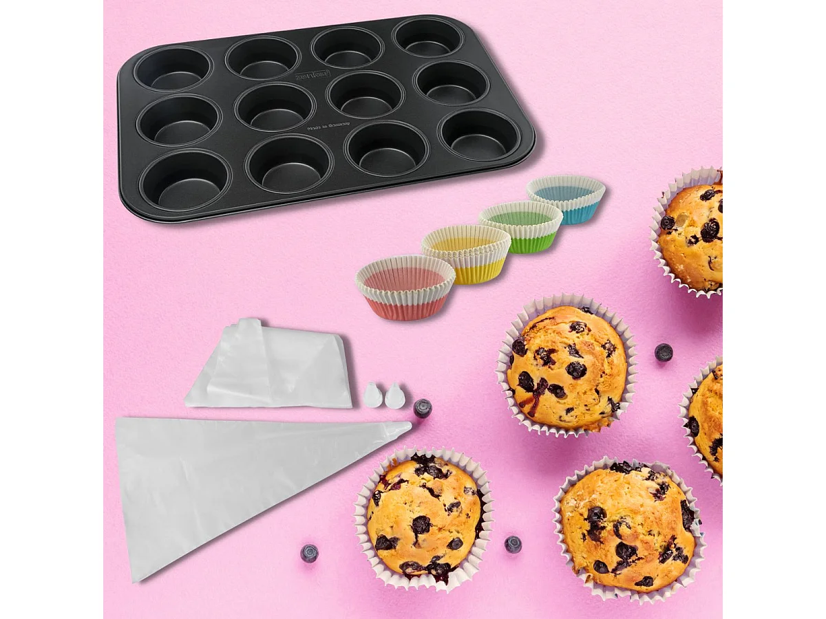Ensemble 3 pièces spécial muffins Zenker