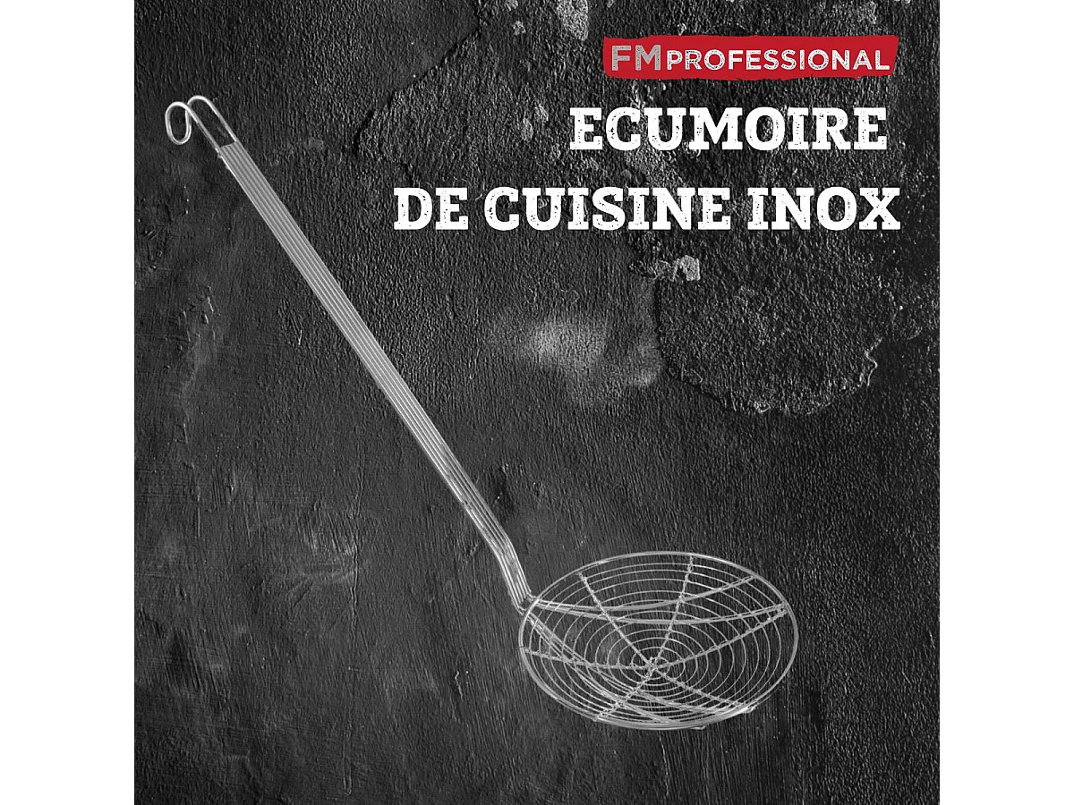Ecumoire de cuisine inox 46,5 cm FM Professional Divers