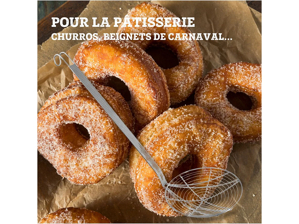 Ecumoire de cuisine inox 46,5 cm FM Professional Divers